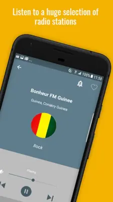 Radio Guinea android App screenshot 12