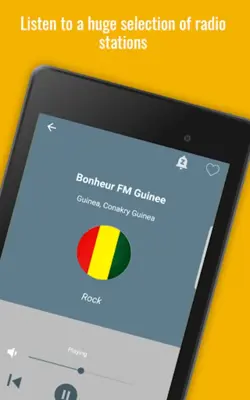 Radio Guinea android App screenshot 7