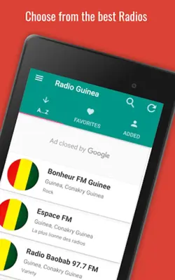 Radio Guinea android App screenshot 8